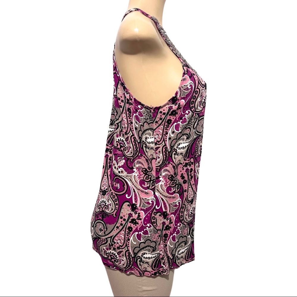 Vintage INC International Concepts Paisley S Top - Picture 5 of 8